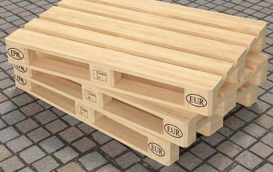 Деревянный поддон 1000х1200 - Koshun Pallets
